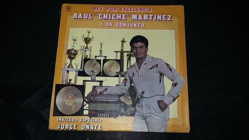 Raul Chiche Martinez Y Su Conjunto Jorge Oñate Lp Vallenato