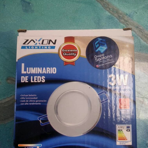 Luminario De Leds Redondo 3w