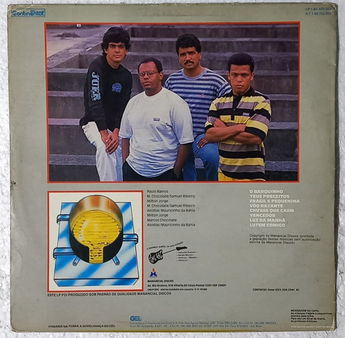 Lp Sinal De Alerta Frágil E Pequenina 1991 (Usado)