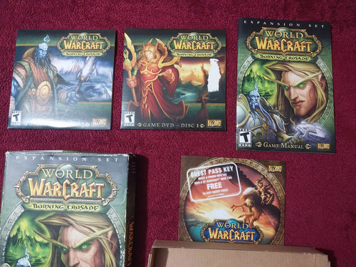 Juego De Colección Warcraft Burning Crusade Dvd (Usado)