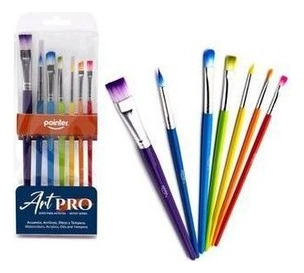 Set De Pinceles Artisticos 7und Pointer Art Pro