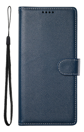 Funda Protectora De Piel Sintética Con Tapa Para Google Pixel 7 Pro Con Hebilla Magnética Y Ranura Para Tarjetas