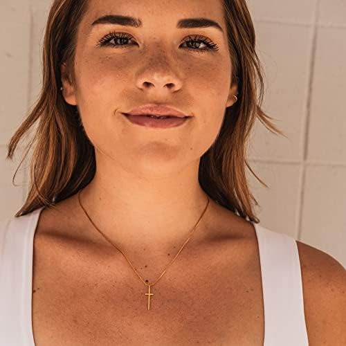 Collar Cruzado Flaco Forever Fervent | Oro 18k | Cadena CoLG
