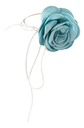 Gargantilla De Flores Rosas Gargantilla Floral Estilo