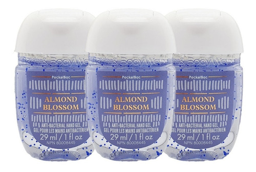 Imagen 1 de 2 de Gel Antibacterial Bath & Body Works Almond Blossom Kit 3pz