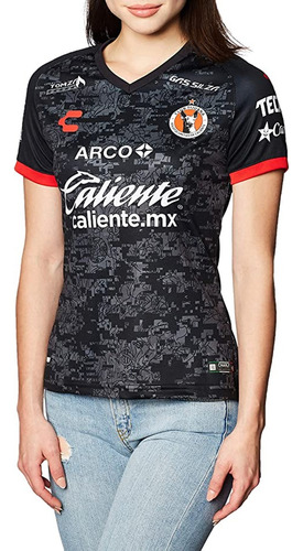 Jersey Xolos Club Tijuana (5018725.0)  Para Dama Negra 2021