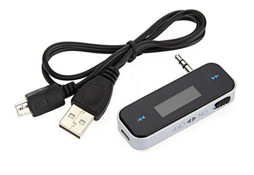Transmissor De Fm Portátil Para Celular Notbook Pc Áudio Tv