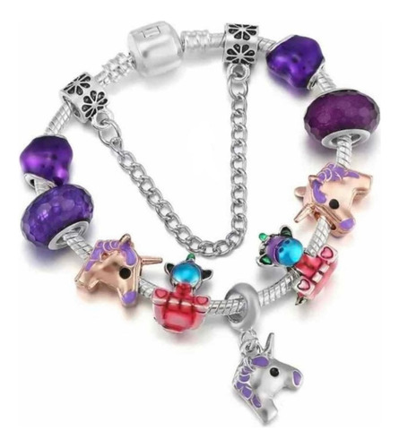 Pulsera Para Mujer / Niñas Con Charms De Disney