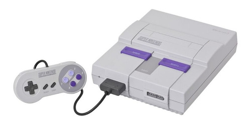 Nintendo Super NES Standard color  gris