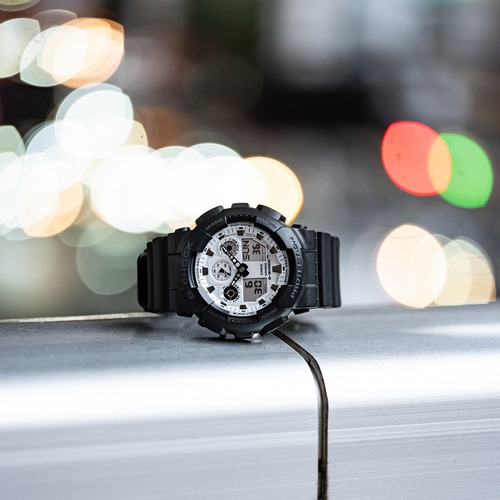 Reloj Casio G-shock Modelo: Ga-100wd-1acr