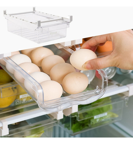 Contenedor Acrílico De Almacenamiento De Frigorífico L