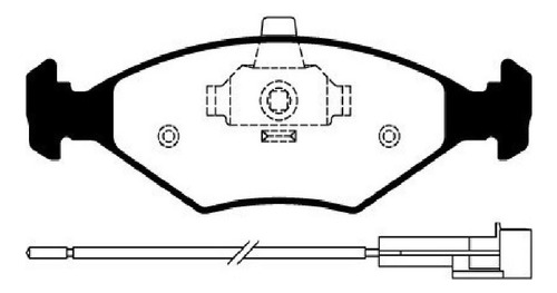 Juego Pastillas De Freno Delanteras Litton Siena Desde 98