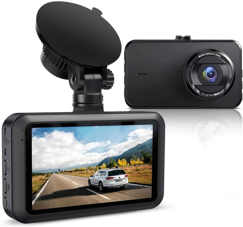 Dash Cam 1080p Full Hd, 2 Opciones De Montaje, Cámara ...
