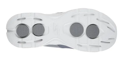 Zapato Skechers Gowalk 4 Contain Gris Blanco Hombre