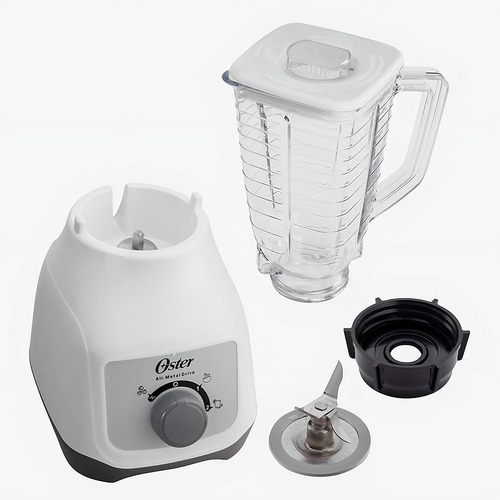 Licuadora Oster Blstkap 1.25l 2 Velocidades Blanco Blanco