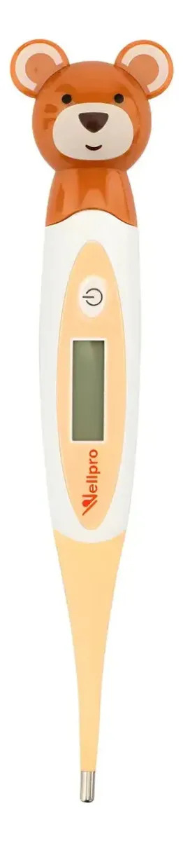 Termómetro Digital A Prueba De Agua Pediátrico Osito Wellpro Osito