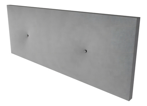 Cabecera Urban Empotrable Matrimonial - Tapiz Color Gris oscuro
