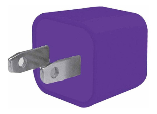 Cargador Para Celular Green Leaf Clip Usb Ip-6005 Color Violeta