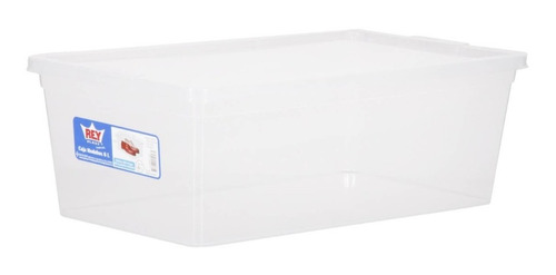 Caja Organizadora 6 Litros 34x20x12 Cm Transparente