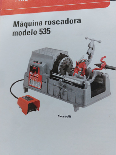  Roscadora Terraja Electrica 535m 115v Ridgid 93287
