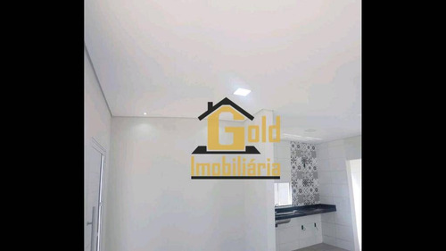 Casa Nova Com 2 Dormitórios E 1 Suíte Por 225 Mil Reais No Jardim Ângelo Jurca - Ca0852