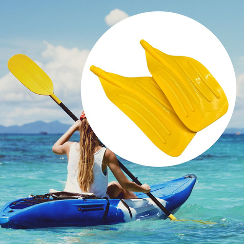 2x Accesorios Para Remo De Hoja De Barco, Palas Para Kayak,