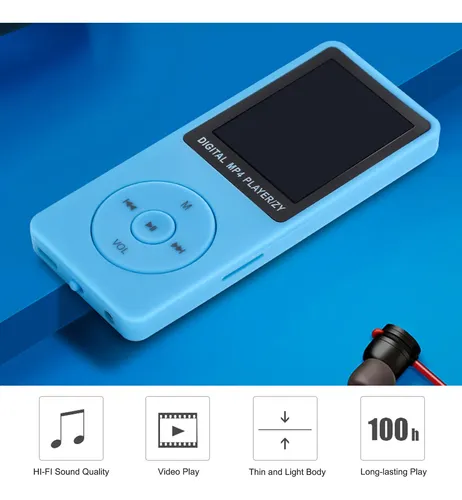 Reproductor De Música Portátil Mp3 64 Gb
