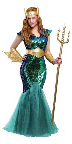 Pareja De Halloween Aquaman Cleopatra Queen King