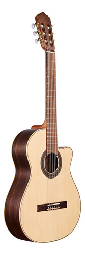Guitarra Electrocriolla Fonseca 40kec Mate Natural Diestro