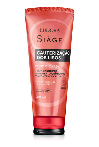 Condicionador Cauterização Dos Lisos Siàge 200ml - Eudora