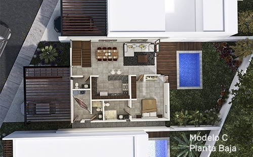 Imagen 17 de 21 de Casa De 3 Recámaras Modelo C, Totalmente Equipada En Privada