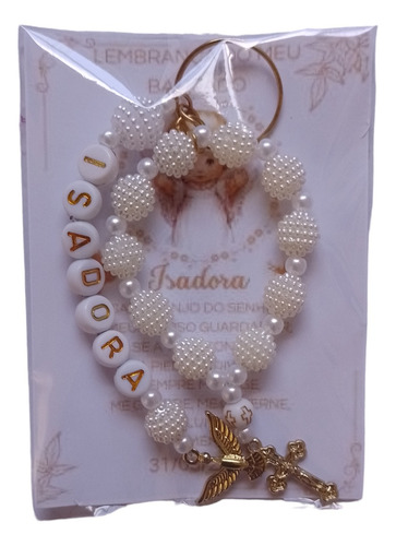 Kit 3 Lembrancinhas Personalizadas, Mini Terço De Dedo