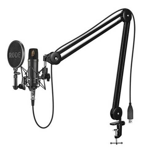 Imagen 9 de 10 de Soporte De Brazo Para Micrófono Heavy Duty 360° Ajustable Me