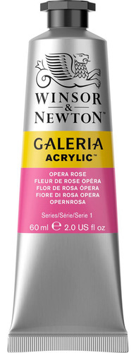 Tinta Acrílica Winsor & Newton Galeria 60ml Opera Rose Cor Rosa