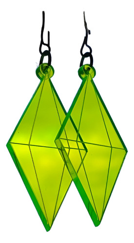 Aritos Acrílico Sims Aesthetic Personalizado Aros!