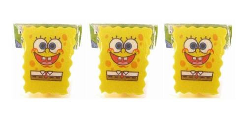 3m Bob Esponja P/ Banho Refil (kit C/03)