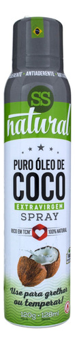 Óleo de Coco Extra Virgem Spray SS Natural Frasco 120g