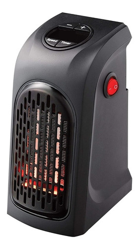 Imagen 6 de 10 de Calefactor Electrico Mini Estufa De Pared Portatil Invierno