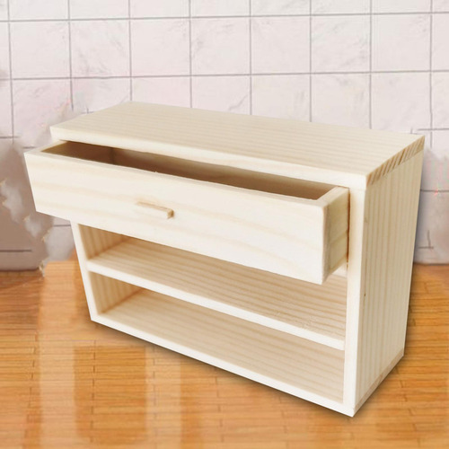 Aa Gabinete En Miniatura For Casa De Muñecas, Suministros De