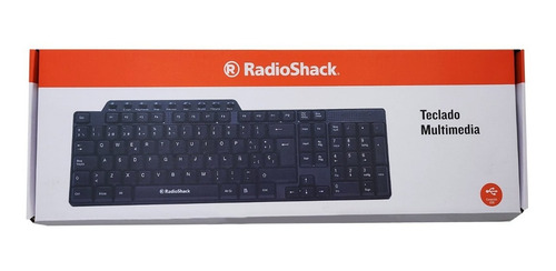 Teclado Alámbrico Multimedia Radioshack | 85070 Teclado Negro