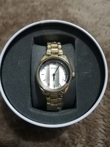 Reloj relic dorado hot sale