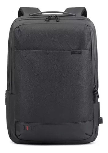 Mochila Bolsa Multifuncional Masculino Feminino Impermeável Preto Poliéster Impermeável