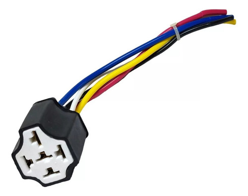 Conector Relex Relay 5 Patas Ceramica Cable 12 Reforzado