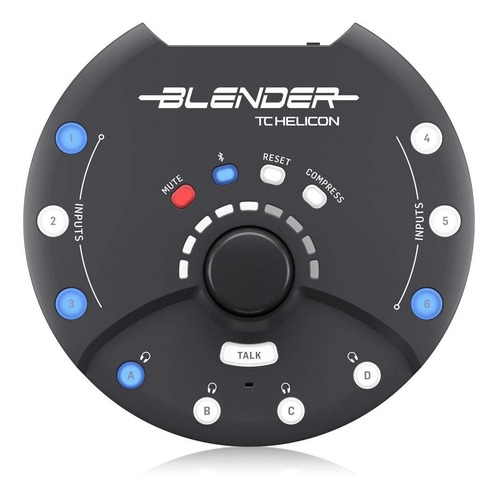 Amplificador De Auric. Portable Tc Helicon Blender Oferta!!
