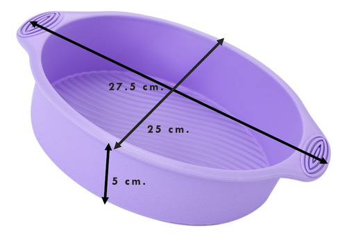 Bandeja Silicona Para Freidora Reutilizable Redonda Grande!