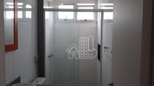 Apartamento Com 1 Dormitório À Venda, 60 M² Por R$ 425.000,00 - Icaraí - Niterói/rj - Ap2726