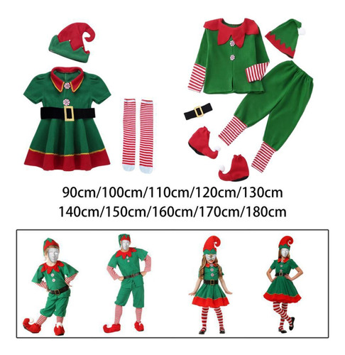 Conjunto De Ropa De Disfraz De Navidad De, Hombres 140cm