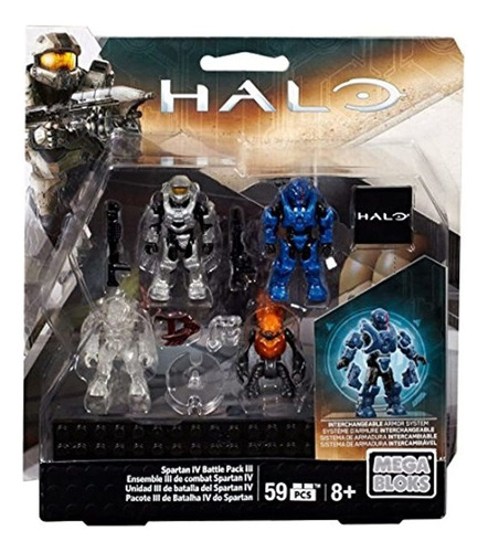 Mega Bloks Halo Spartan Iv Battle Pack Iii