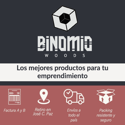 Imagen 4 de 4 de Cajones Verduleros 20x20x8cm De Fibrofacil , Pack X30!