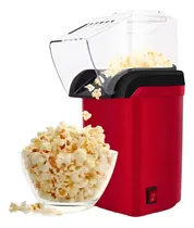 Comprar Pochoclera Eléctrica Aire Caliente 1200w Maquina Pochoclos Color Rojo